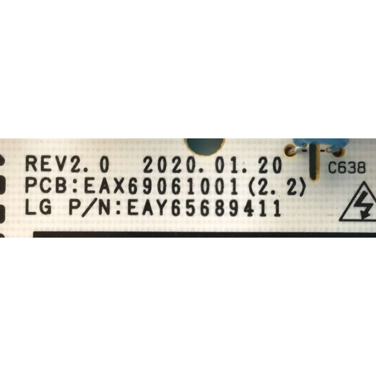 KIT DE TARJETAS PARA TV LG MAIN EBT66416903 / EAX69049007 / FUENTE EAY65689411 / EAX69061001 / T-CON 6871L-6275C / 6870C-0852B / PANEL LR650AQD(EN)(A1) / MODELO OLED65CXAUA - Imagen 4